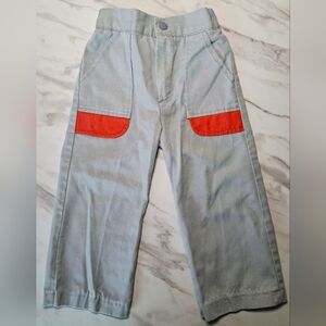 Vintage 80s Stylish Kids Pants Made in Canada (3T)